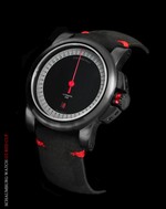 SCHAUMBURG WATCH GT - ONE RED CUP - gents racing sports design one hand watch