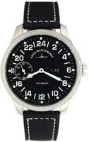 ZENO-WATCH BASEL Oversized (OS) pilot 24 Hours - Aviation Design Dual Timer - Ref. 8497-24-a1 - Limited Edition of 299 - cal. Unitas 6497