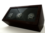 WATCH WINDERS Zeno-Watch Basel Support 3 Ref. DC-03D-P for 3 timepieces - teak wood