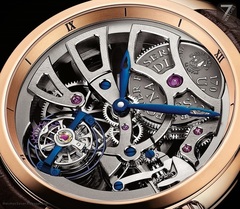 ULYSSE NARDIN Classico Skeleton Tourbillon Ref. 1706 129 Caliber