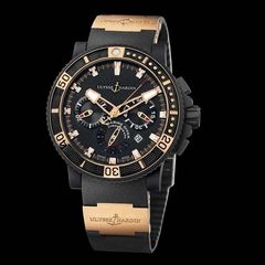 ULYSSE NARDIN Marine Maxi Diver Black Sea Chronograph Ref. 353 90