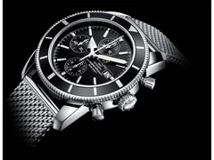 1 Breitling Superocean Heritage 46 Chronograph Steel / Black / Black /  Milanese A1332024.B908.152A for Sale
