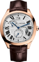CARTIER DRIVE DE CARTIER LARGE DATE, SECOND TIME ZONE, DAY/NIGHT, 18K ROSE GOLD, REF. WGNM0005