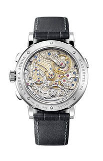 A. LANGE S HNE SAXONIA DATOGRAPH UP DOWN REF. 405.035 PLATINUM