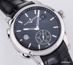 ULYSSE NARDIN Executive Dual Time Manufacture 42 Ref. 3343 126 92