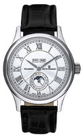 SPECIALITIES MOONPHASE Automatic DD9310 Ref. 16066.2532, 2535, 2537 steel-leather / silver, blue, black -roman