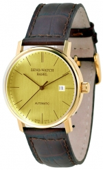 ZENO-WATCH BASEL Bauhaus Automatic Gold Plated Ref. 3644-Pgr-i9 Self-Winding Cal. ETA 2824 Limited Edition of 200