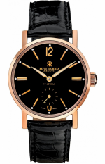 SPECIALITIES CLASSICAL 82 ROUND Ref. 17082.3527 18K Rose Gold - Black - Manually Wound Manufacture Caliber GT82