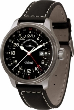 ZENO-WATCH BASEL Oversized (OS) pilot 24 hours + GMT indication Ref. 8524-a1 Ltd/300 self-winding SOP2424 decorated movement