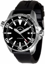 ZENO-WATCH BASEL Professional Diver Pro Black 2 Ref. 6603-2824-a1 ETA 2824 Self-Winding Caliber 50ATM 48mm