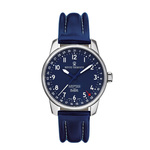 SPORT AVIATION AIRSPEED XLARGE CLASSIC Pointer Date Automatic Ref. 16050.2535/2537/2135/2137 blue or black