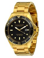 CALVANEO 1583 DIVE CARRIER Gold Black Professional 46mm Diver Watch Ref. CM-DCS-13 IP gold (AN1017628)