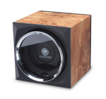 WATCH WINDERS Luxtime QUBE Classic Single High End Watch Winder Ref. 1131 - Root Wood