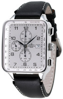 ZENO-WATCH BASEL Square Chronograph Date Ref. 150TVD-e2 (white), -a1 (black), -f2 (retro white) - limited edition of 300 pcs