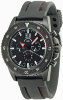 ZENO-WATCH BASEL Professional Diver Professional Big Date black&red Chronograph Quartz Ref. 6478-5040Q-bk-a1(s1)-7