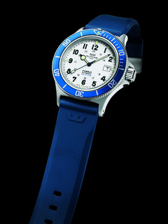 GLYCINE COMBAT SUB 42 automatic white blue Ref. 3908 3863.14B