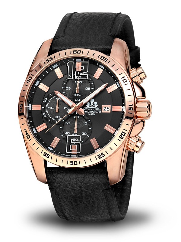 GERMAN DESIGN BRANDS TECHNO RS-1002-IR-BK - Swiss made watches - SwissTime