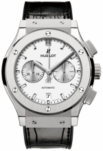 HUBLOT CLASSIC FUSION CHRONOGRAPH TITANIUM OPALIN REF. 541.NX.2611.LR 42MM CAL. HUB1153 (PR 42H)