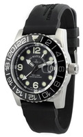 ZENO-WATCH BASEL Airplane Diver GMT Points Dual Time Quartz Ref. 6349Q-GMT-a1 black, a1-4 black/blue, a1-47 blue/red