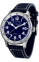 ZENO-WATCH BASEL X-Large Pilot Automatic Ref. P554-b4 (blue dial)