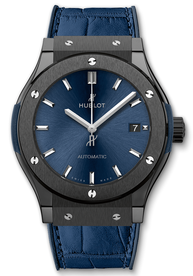 HUBLOT CLASSIC FUSION Ceramic Blue Ref. 542.cm.7170.lr Cal. HUB1110