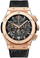 HUBLOT CLASSIC FUSION Aerofusion King Gold 45MM Ref. 525.ox.0180.lr Skeleton Chronograph Cal. HUB1155