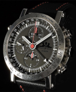TEMPTION CHRONOGRAPH MOON PHASE (RED ACCENTS) REF. CGK-204 R - BASE CAL. VALJOUX 7751