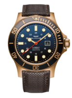 GLYCINE COMBAT SUB 48 BRONZE BLUE AUTOMATIC 20ATM REF. GL0200 SELF-WINDING CAL. GL224