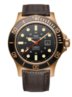 GLYCINE COMBAT SUB 48 BRONZE BLACK AUTOMATIC 20ATM REF. GL0243 SELF-WINDING CAL. GL224