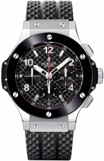 HUBLOT BIG BANG CHRONOGRAPH STEEL CERAMIC REF. 301.SB.131.RX SELF-WINDING CAL. HUB 4100