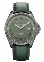 GLYCINE COMBAT 6 CLASSIC GUNMETAL MATTE GREEN REF. GL0298 SELF-WINDING CAL. GL224