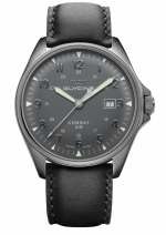 GLYCINE COMBAT 6 CLASSIC GUNMETAL MATTE BLACK REF. GL0297 SELF-WINDING CAL. GL224