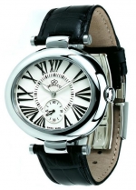 GIO MONACO Diva 117 Polished Steel White Quartz Cal. ETA 980.163