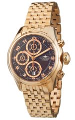 PILOT-INSTRUMENTS CHRONO RB Ref. 4750Pgr-i6 rose gold plated self-winding chronograph Valjoux 7750