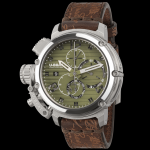 U-BOAT Chimera 46MM CHRONO SS VERDE REF. 9591 LTD/300 SW 500