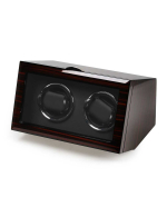 WATCH WINDERS Rothenschild RS-2260-2EB for 2 automatic watches, high gloss ebony veneer