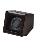 WATCH WINDERS Rothenschild RS-2260-1EB For 1 Automatic Watch, High Gloss Ebony Veneer, cable and battery