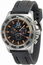 ZENO-WATCH BASEL Professional Diver XL Chronograph Quartz Big Date Ref. 6478-5040Q-a15-9 Ronda 5040.B caliber Ltd/100