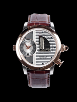 BOEGLI Wrist Watch: Grand Opéra M916 Musical Theme: Mozart — The Magic Flute, 1791 - IP Rose Gold ETA 2671 automatic