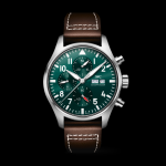 IWC PILOT'S WATCHES Ref. IW378005 Chronograph Green Dial - Calibre 69385 automatic 46h PR