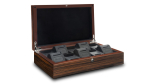 WATCH BOXES Beco Technic collector's box for 10 watches, macassar wood, polished, black lining ref. 309377