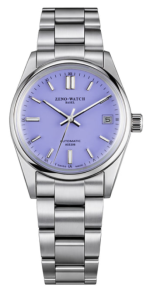 ZENO-WATCH BASEL Precision Super Precision Automatic Small II Ref. 6704-3-5206-I10M Lavender Cal. AS 5206 (NOS 1975)