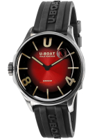 U-BOAT Darkmoon 40 MM CAPSOIL RED SS SOLEIL REF. 9500