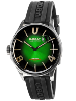 U-BOAT Darkmoon 40MM CAPSOIL GREEN SS SOLEIL REF. 9502/B