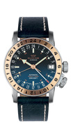 GLYCINE AIRMAN 17 ROYAL Ref.  3930.38 (18ct red gold inlay)