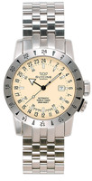 GLYCINE AIRMAN 46 mm, Ref. 3820-15T/66-1 steel bracelet