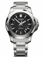 DESIGNER BRANDS VICTORINOX REF. 241837 I.N.O.X. Automatic Steel Black 43mm 20ATM CAL. 2824-2 ETA