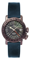 GLYCINE AIRMAN 18 Ref. 3918.179N.LB2U SPHAIR IP bronze  / MoP dial